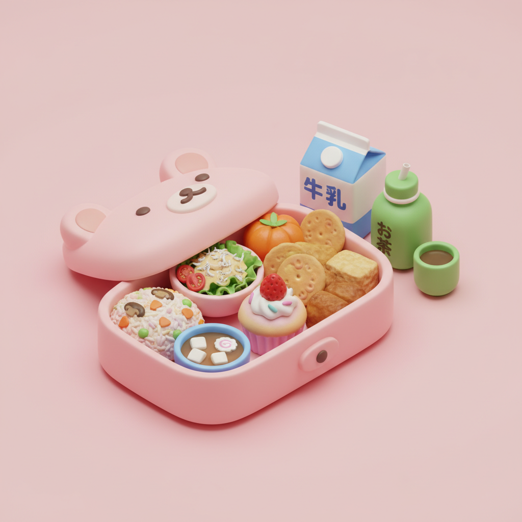 給食お弁当画像