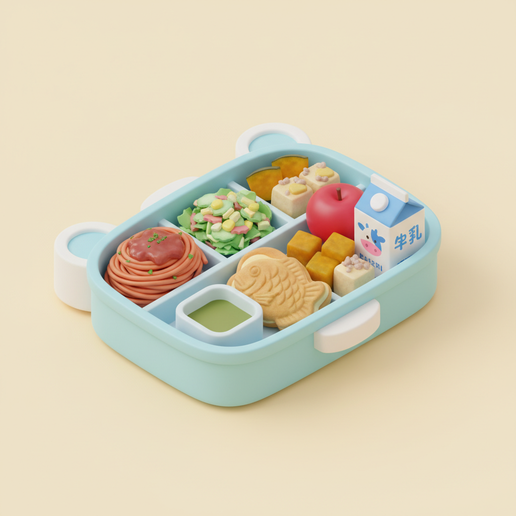 給食お弁当画像