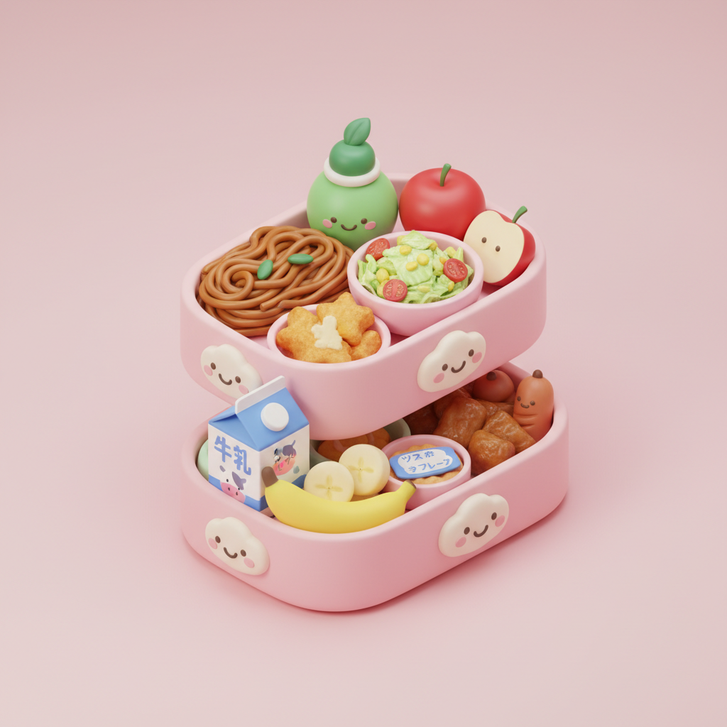 給食お弁当画像