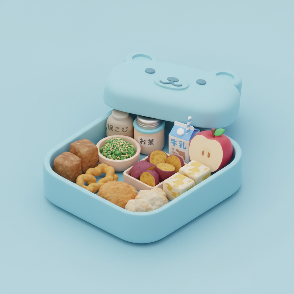 給食お弁当画像